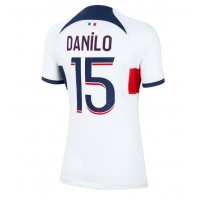 Camiseta Paris Saint-Germain Danilo Pereira #15 Segunda Equipación Replica 2023-24 para mujer mangas cortas